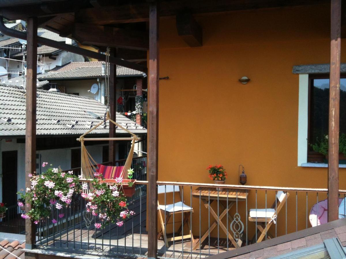 B&B Il Castello Lago Maggiore Con Terrazza Cossogno Kültér fotó